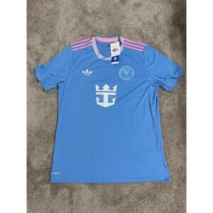 Adidas MLS Inter Miami CF 25/26 Third Jersey Blue Fan Version - Messi #10 Large